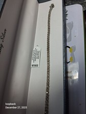 1/2 ct diamond sterling silver tennis bracelet Kohls branded
