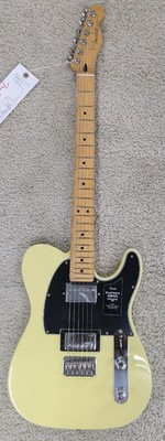 Fender Player II Telecaster HH Elec guitar, Maple Fingerboard, Hialeah Yellow