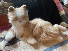 Ageless Innovations Joy For All Companion Pets Interactive Orange Cat