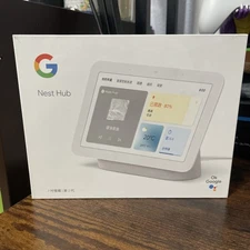 Google Nest Hub - Smart Display w/7" Touchscreen (2nd Gen) Taiwan Model, White