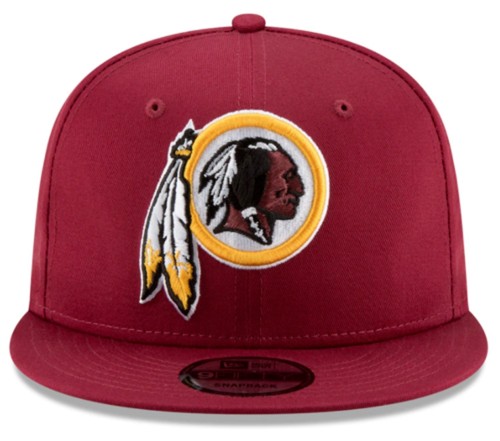 NWT Authentic NFL Washington Redskins New Era Maroon 9Fifty Snapback Hat - Picture 2 of 8