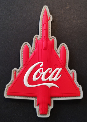 Silhouette Patch - 1/3 Fighter Squadron ''Navarre'' - ''Coca'' - Mirage 2000 D