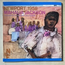 Newport 1958 Mahalia Jackson Vinyl LP Album