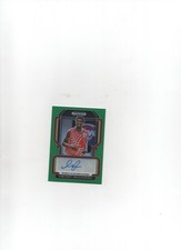 2022-23 Panini Prizm Draft Freshman Signatures Vincent Iwuchukwu Green Auto