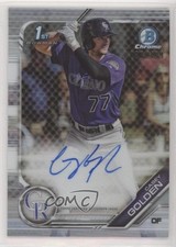 2019 Bowman Chrome Prospect Auto Refractor /499 Casey Golden #CPA-CG Auto 9hy