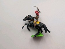 Deetail Figuren Cowboy Bandit auf Pferd Vintage Made in England 