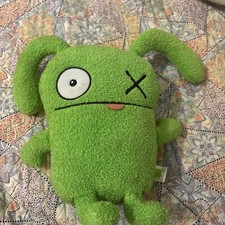 Hasbro Ugly Dolls Jokingly Yours Ox Plush 8" Stuffed Animal Green Original Used