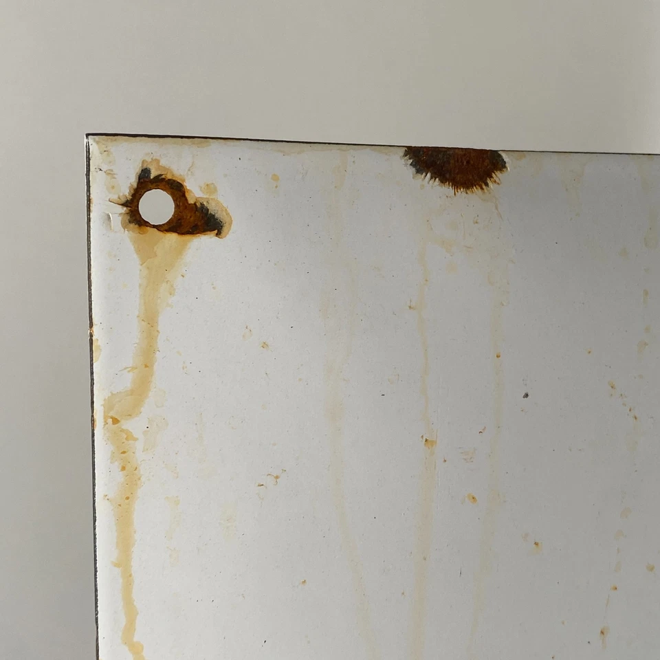 Mobiloil Enamel Sign - 60x40cm (23.6x15.7") - Big Garage Service Vacuum Oil Sign - Image 2 of 4