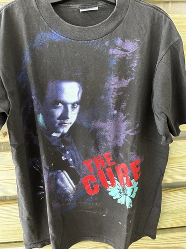 The Cure Vintage Disintegration Band Tour Concert T-Shi 1980s vintage concert t-shirt, vintage, size XL, single stitch, B+ condition