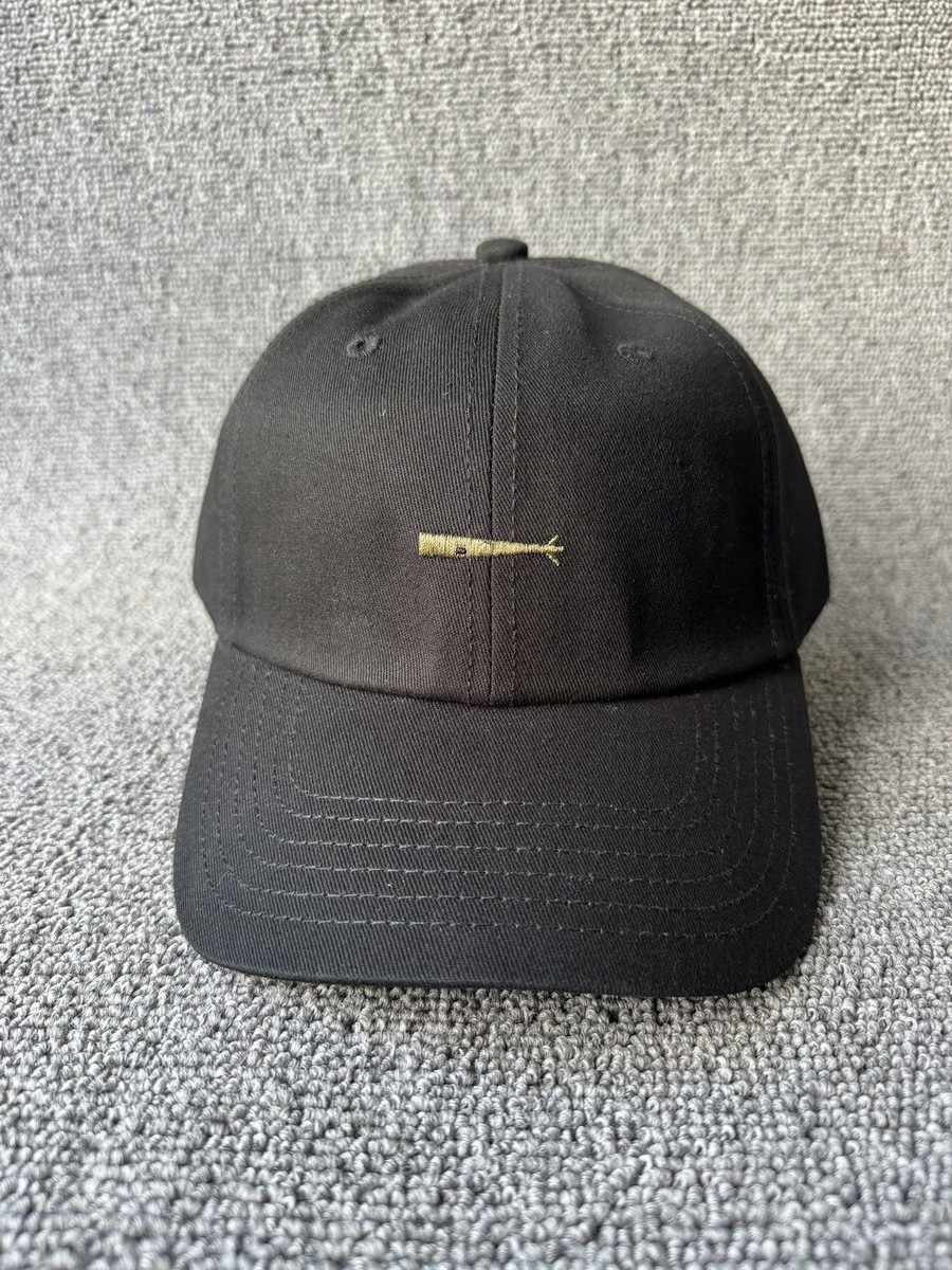 DISCENDANT Black Baseball Cap Adjustable Strapback Cotton Blend Adult