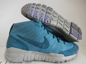flyknit trainer grey blue