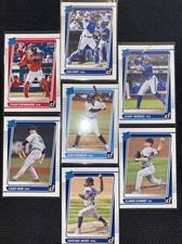2021 Donruss Baseball Rated Rookies 7 Cards LOT “new”