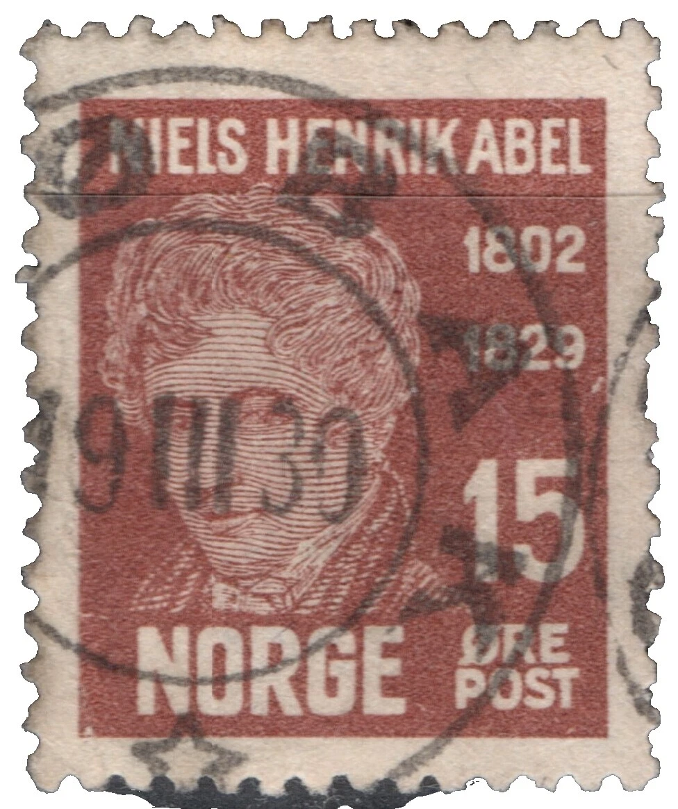 Sellos de Noruega Individual Marrón