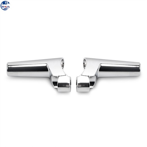 Front Turn Signal Relocation Mount Kit For Harley FXD FXDL FXDB Iron 883 XL883N - Foto 6 di 21