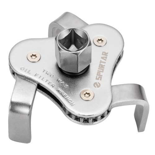 Clé à Filtre à Huile 3 Bras - Diamètre 60 à 95 Mm - Pour Démonter Les Filtres Auto - SP64000