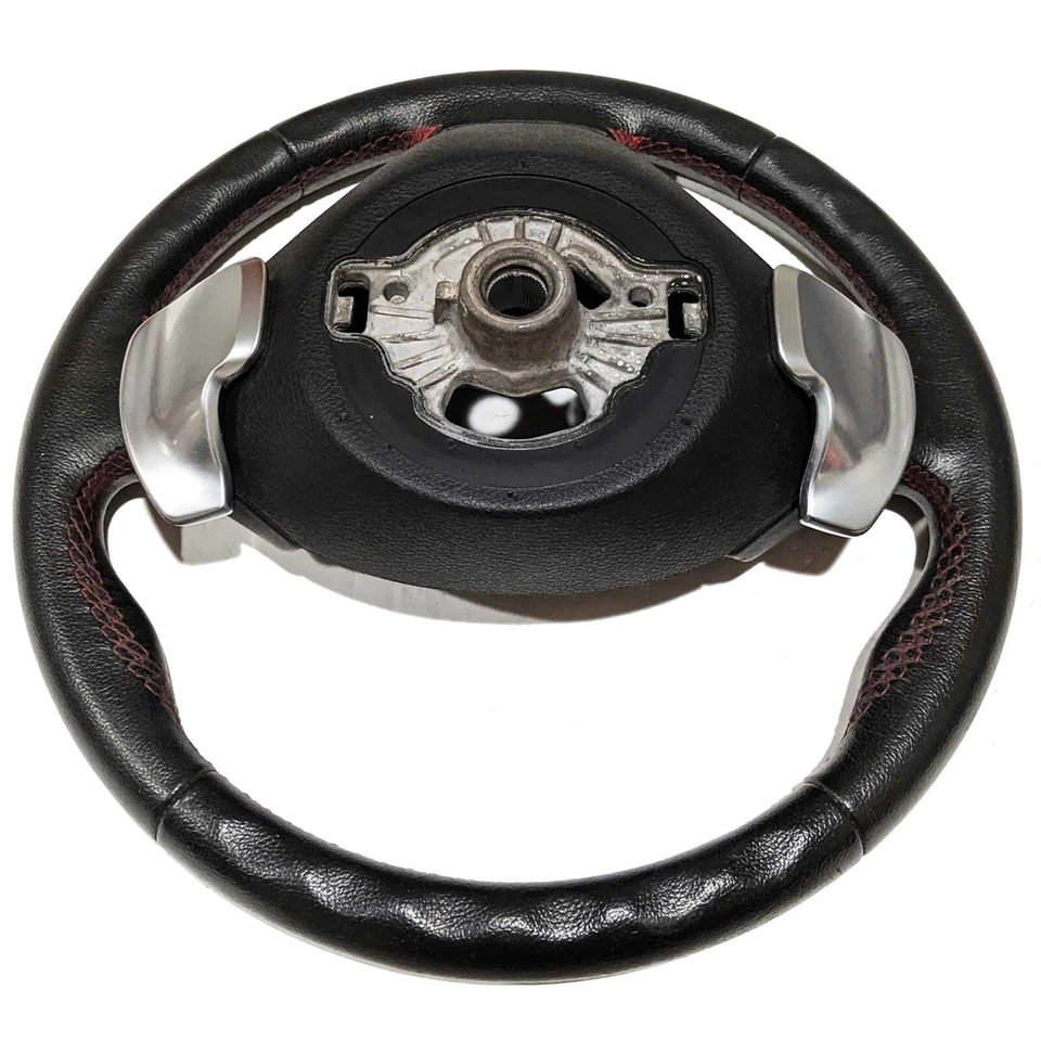 Volante de cuero de 3 radios OEM BMW F30 F32 F33 F34 F36 2013-2019 / 62562181E Foto 4 de 4