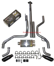 15-20 Ford F150 2.7 3.5 5.0 Performance Dual Exhaust Kit - 14" MagnaFlow Muffler