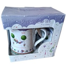 Special Wishes For A Wonderful Dad Mug & Coaster Set, Birthday, Fathers Day New