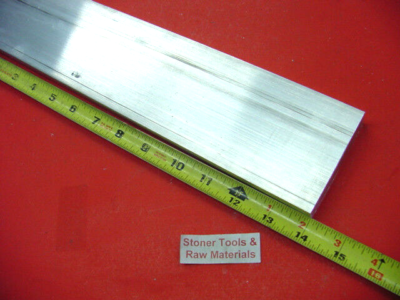3/4" X 4" X 14" Aluminum 6061 T6511 Flat Bar - Solid Extruded Mill Stock For Fabrication