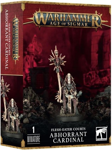 Crafting & Collecting: Abhorrant Cardinal Miniature for Tabletop Strategy Games - Picture 2 of 2