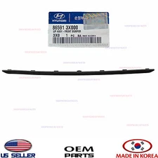 Genuine OEM Front Bumper Lower Deflector Chin Lip 2011-13 Hyundai Elantra Sedan