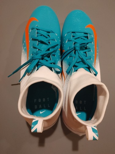 Nike Vapor Untouchable Pro 3 Football Cleat Miami Dolphins AO3021-103 Size 16 - Picture 12 of 13