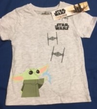 Star Wars T Shirt, size 4, grey, new, with label