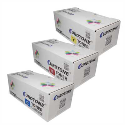 3x Toner für Ricoh SP C811dn C811dnha C811dl, TYPESPC811 Color CMY