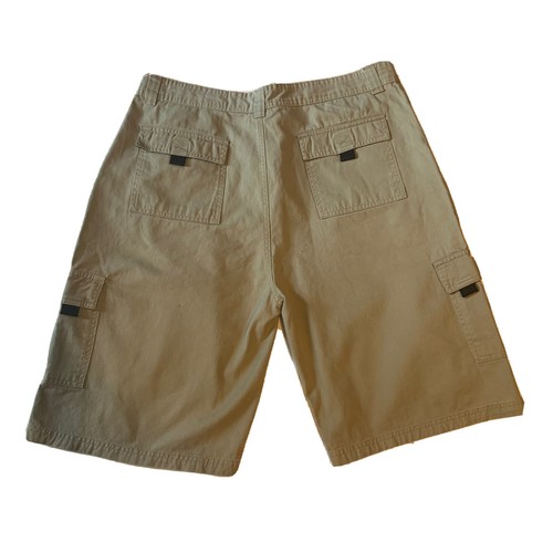 Active Force By Omni Cargo Shorts Beige Men’s Size 38 - Picture 2 of 6