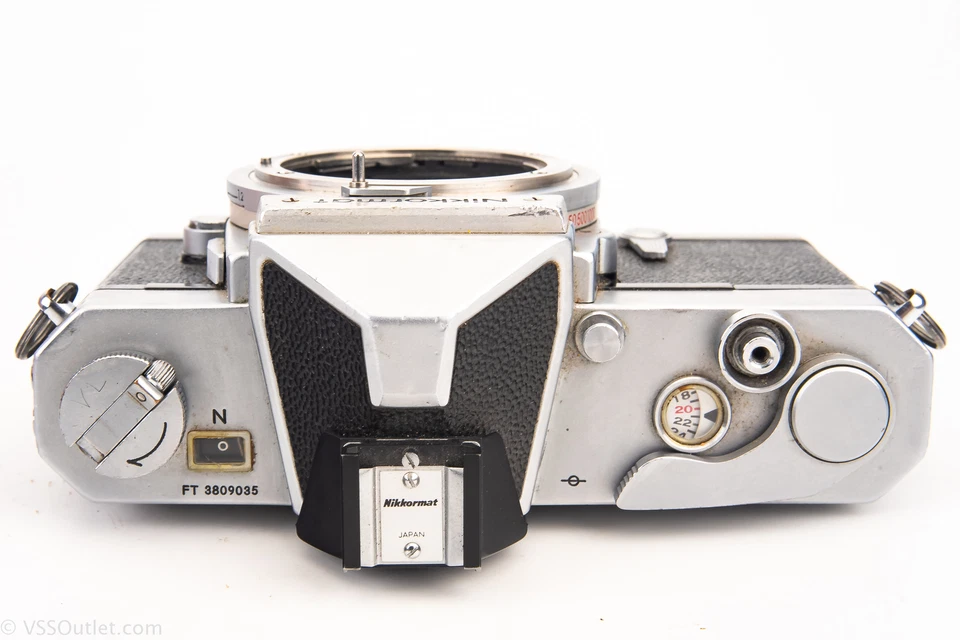 Nikon Nikkormat FTN 35mm SLR Film Camera Body F Mount Vintage AS-IS READ V28 - Image 3 of 4