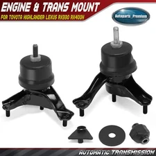 3x Engine Motor & Auto. Trans. Mount for Toyota Highlander Lexus RX330 RX400h