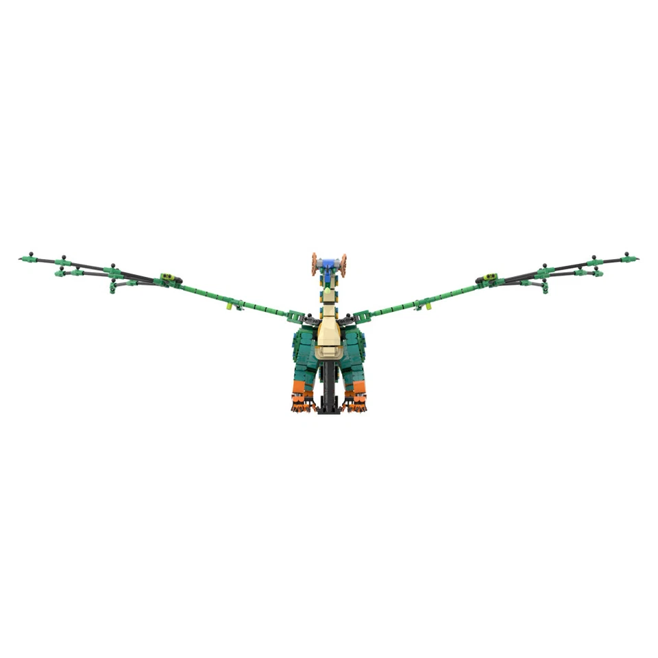 Building Blocks for The RainWing Tribe of Dragons Wings of Fire MOC Bricks Toys - Image 4 of 4