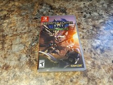 Authentic Case ONLY NO GAME Monster Hunter Rise Nintendo Switch Box