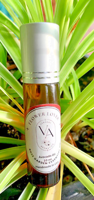 Flower Lover Rose Garden Essential Oil Roll On (All natural handmade in USA)