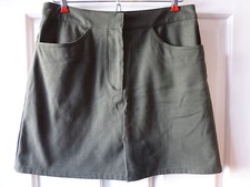 American Eagle Outfitters A Line Skirt Size 6 Olive Army Green EUC