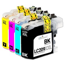 LC209XXL LC205XXL for Brother Ink Cartridges for Brother MFC J5520DW J5620DW Lot