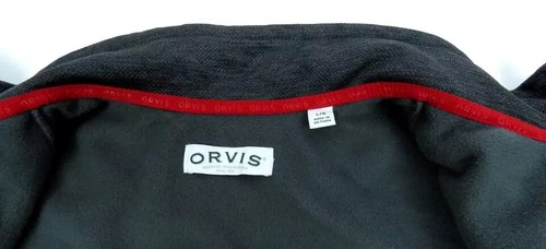 NWOT Orvis Spell Out Fleece Lined Full Zip Coat Jacket L - Picture 7 of 11