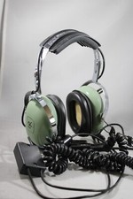 David Clark H10-76 Aviation Headset Mil Pilot Gear Jb-23 - Great Condition