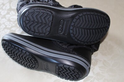 CROCS Winterstiefel  puff boot schwarz Damen Mädchen Gr. 37-38  NEU!