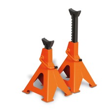 COPPIA CAVALLETTI CAVALLETTO DI SOSTEGNO CRIC OFFICINA 6Ton AUTO MOTO CAMPER LTF