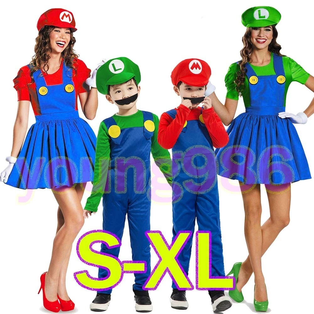 Ladies super mario fancy dress cheap