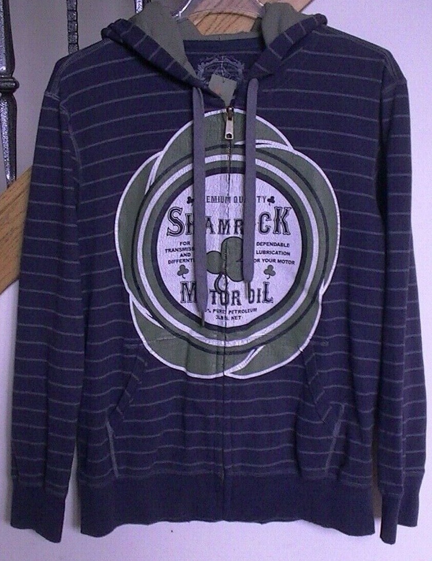 American Rag CIE Full Zip Graphic Hoodie | eBay