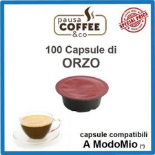 100 capsule cialde ORZO compatibili Lavazza A MODO MIO