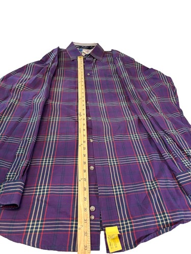 George Strait Cowboy Cut Wrangler Button Up Extra Large Tall Western Shirt - Picture 11 of 19