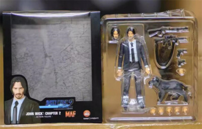 New Mafex No. 085 John Wick Chapter 2 Action Figure Pvc Toys In
