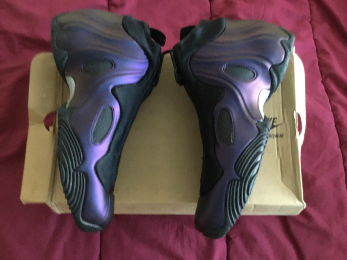 DS Brand New!! Nike Air Flightposite Black Metallic Purple DS Brand New!! Nike Air Flightposite Black Metallic Purple