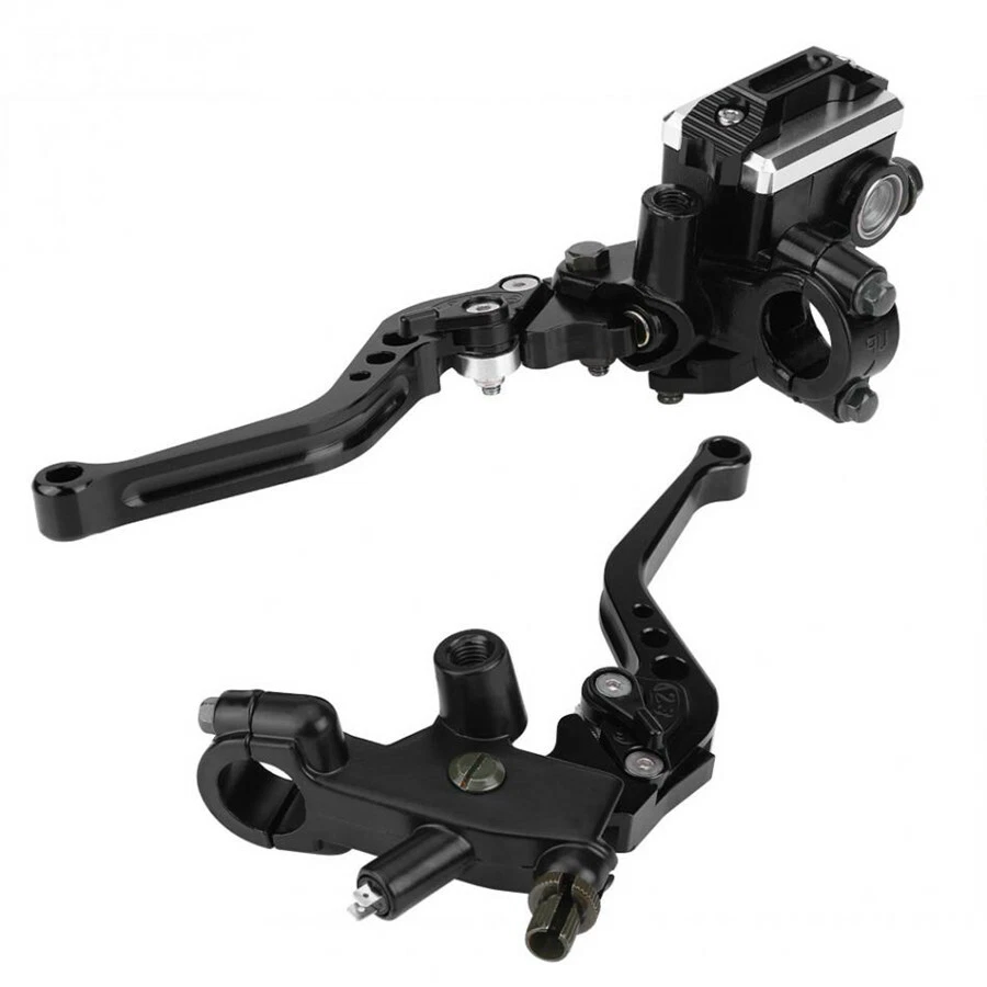 Universal CNC Motorcycle 7/8'' Brake Master Cylinder Clutch Lever Reservoir 22mm — 第 4/4 张图片