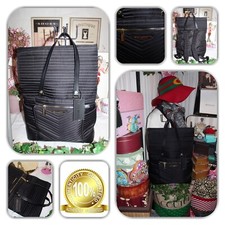 Unique Steve Madden Extra Large Black Backpack!
