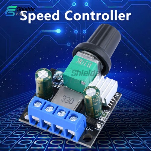 3.5A DC12V/24V PWM Motor Speed Controller LED Dimmer B10K Potentiometer Knob DIY - Picture 2 of 17
