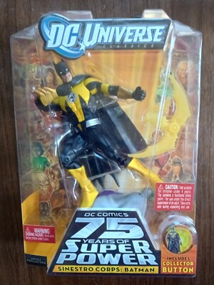 Mattel DC Comics 75 SINESTRO: BATMAN DC Universe Classics Action Figure NIB